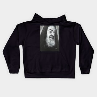 Padre Pio, The Holy One Kids Hoodie